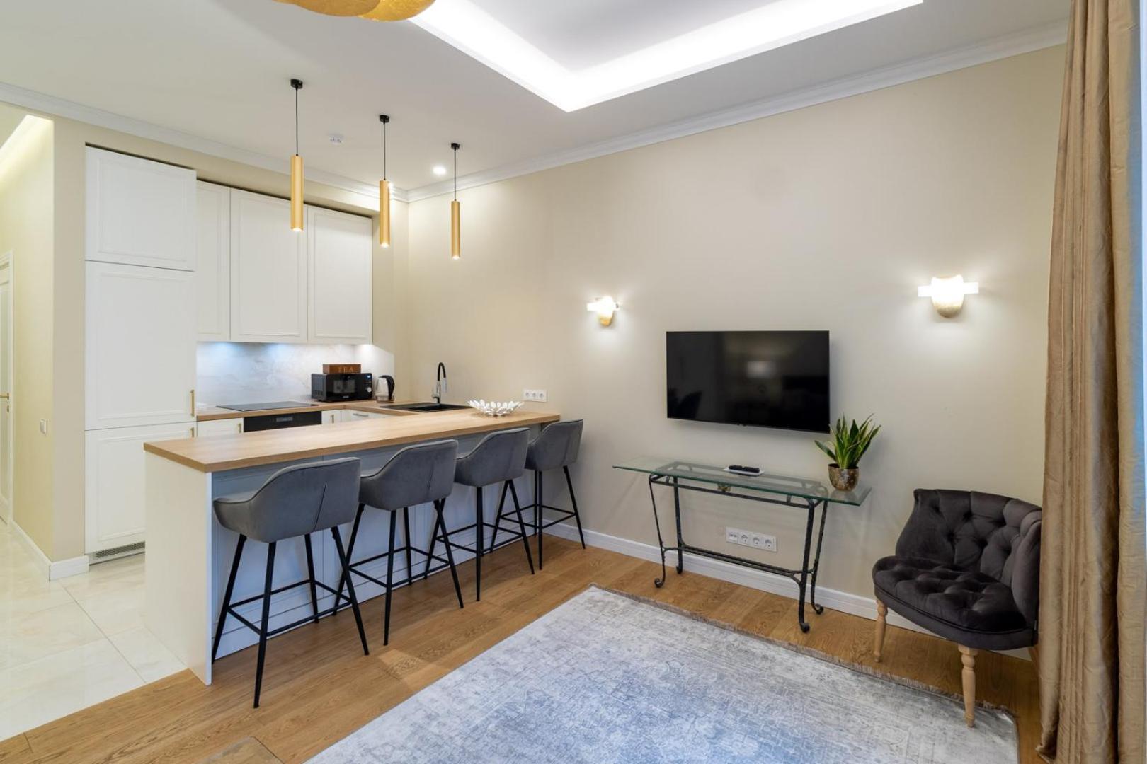 Luxury Central Apartment In Putvinskio Street Каунас Екстериор снимка